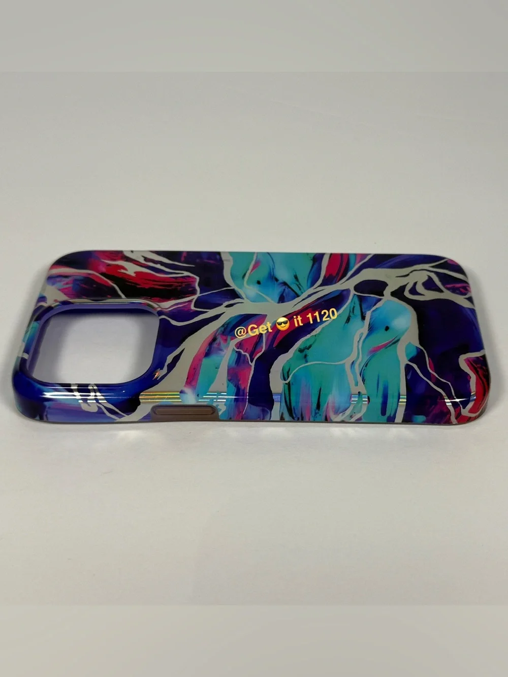 iPhone 13 Pro Case Marble Design Soft TPU Silicone Bumper
